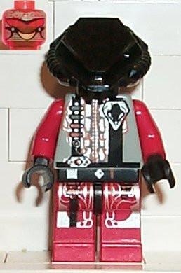 LEGO Minifigure-UFO Alien Red (Undecorated Helmet)-Space / UFO-SP047-Creative Brick Builders